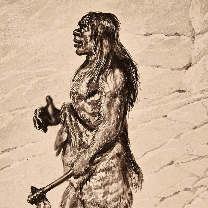 Neanderthal Man, Yellowstone 1873 - Muir Way - Photograph