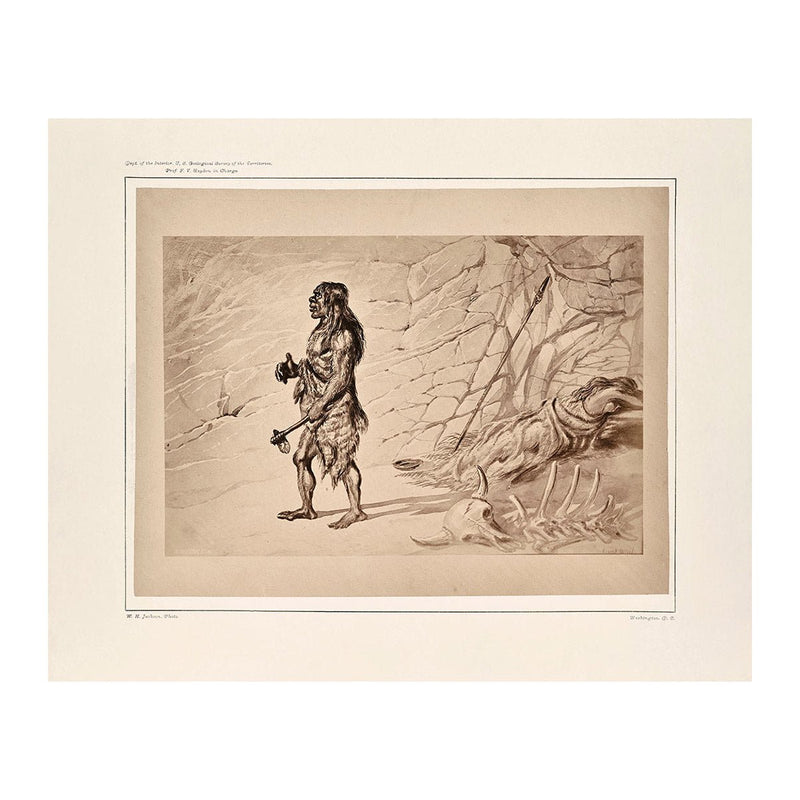 Neanderthal Man, Yellowstone 1873 - Muir Way - Photograph