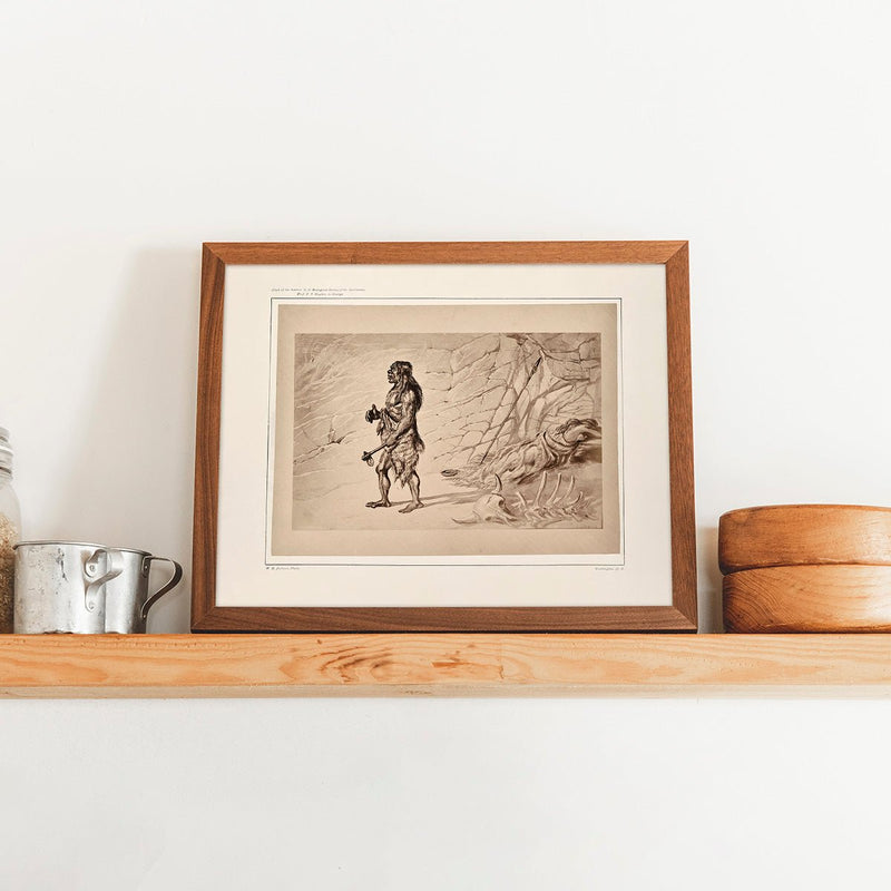 Neanderthal Man, Yellowstone 1873 - Muir Way - Photograph