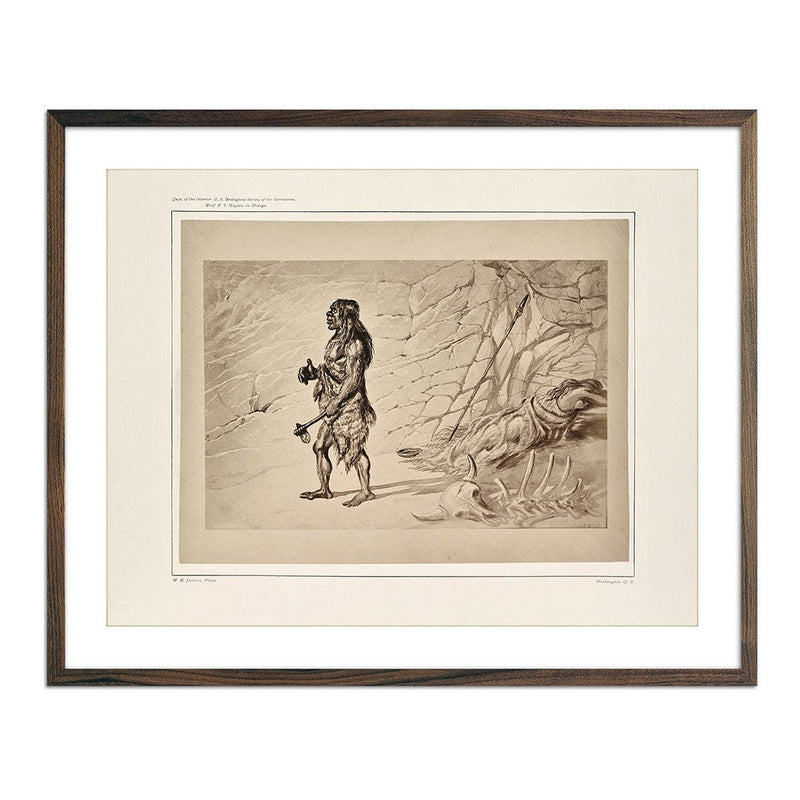 Neanderthal Man, Yellowstone 1873 - Muir Way - Photograph