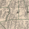Nevada 1883 Map