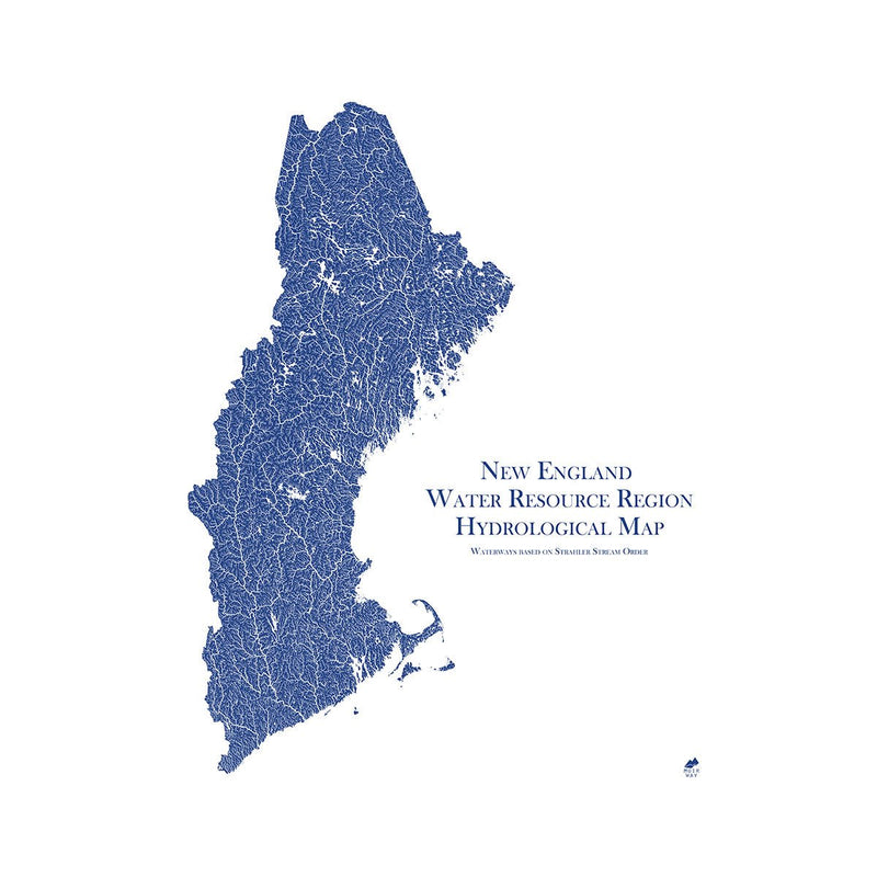 New England Regional Hydrological Map - Muir Way - Hydrology