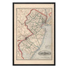 New Jersey 1883 Map
