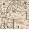 New Mexico 1883 Map