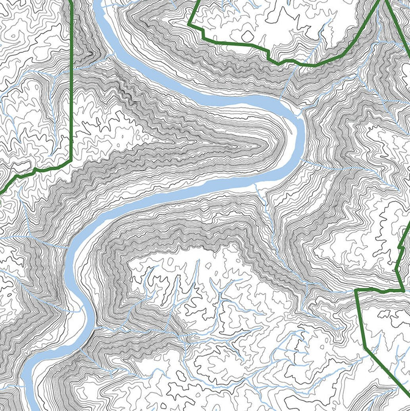 New River Gorge Map - Muir Way - Range Series