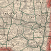 New York 1883 Map