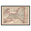 New York 1883 Map