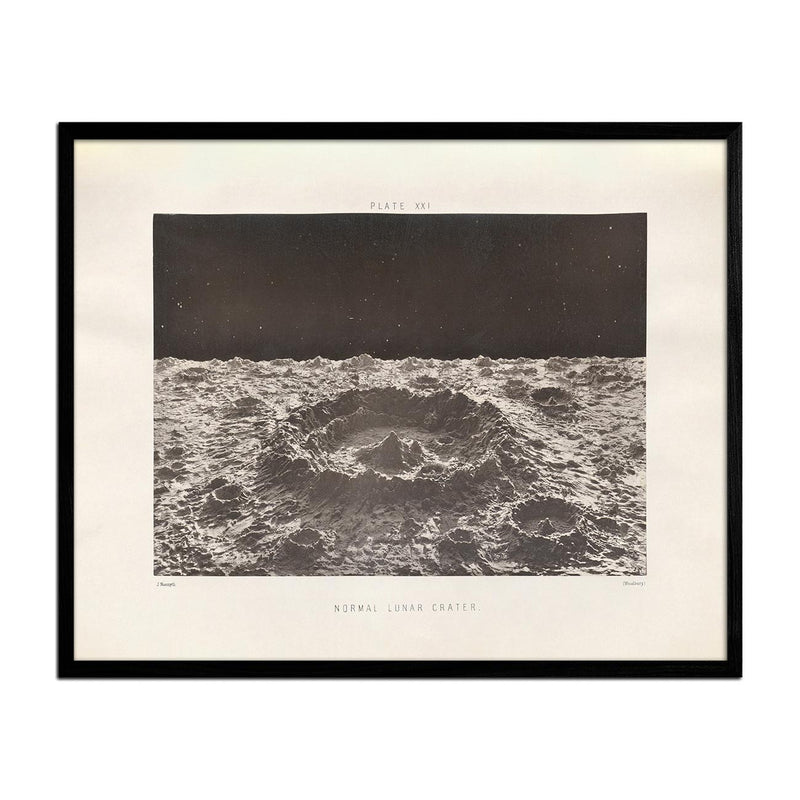 1874 Normal Lunar Crater Print