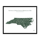 North Carolina Rivers Map