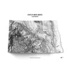 North Dakota 3D Map