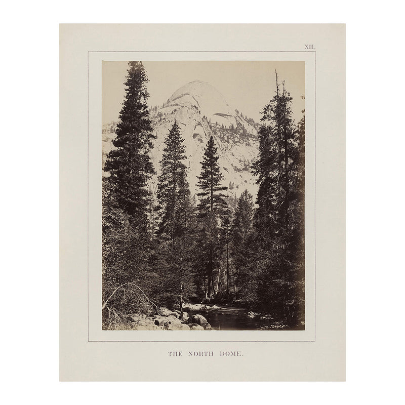 North Dome, Yosemite 1868 - Muir Way - Photograph