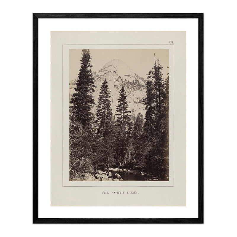 North Dome, Yosemite 1868 - Muir Way - Photograph