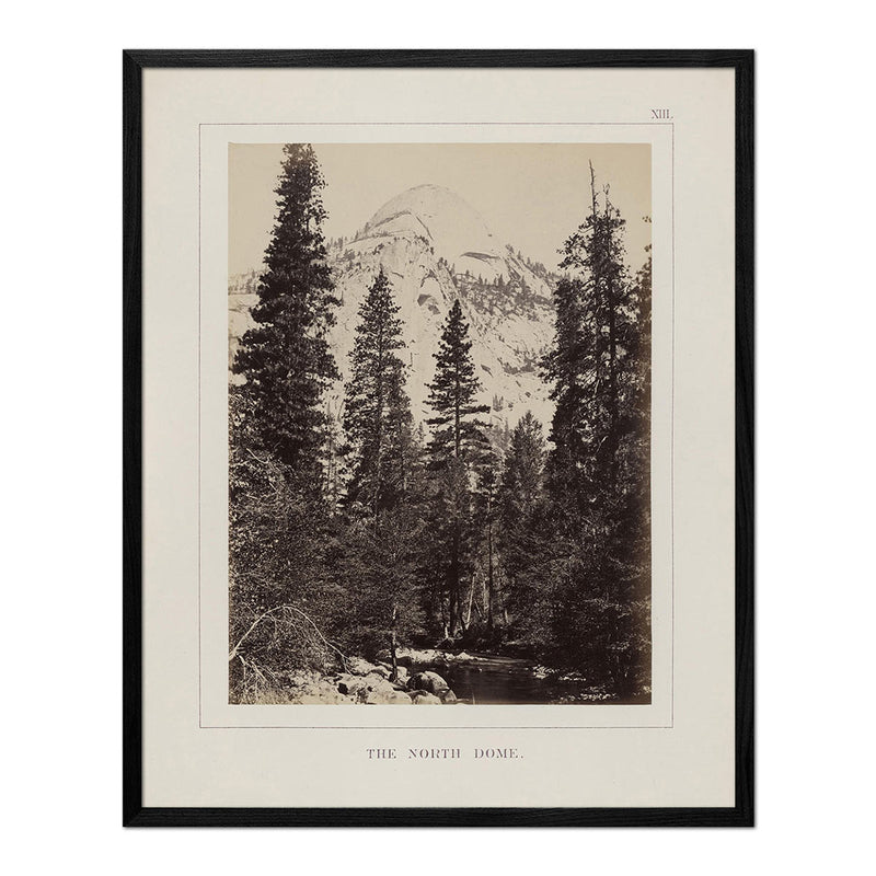 North Dome, Yosemite 1868 - Muir Way - Photograph