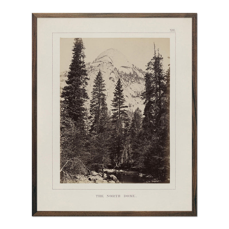 North Dome, Yosemite 1868 - Muir Way - Photograph