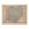 Ohio 1883 Map
