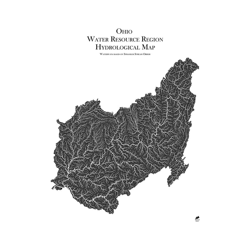 Ohio Regional Hydrological Map - Muir Way - Hydrology
