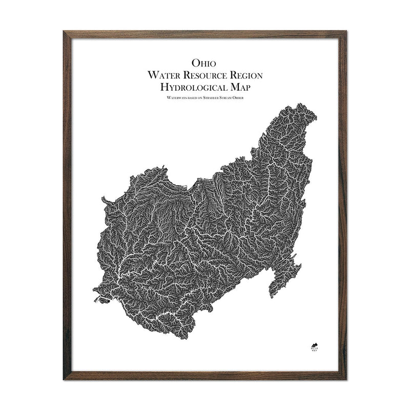 Ohio Regional Hydrological Map - Muir Way - Hydrology