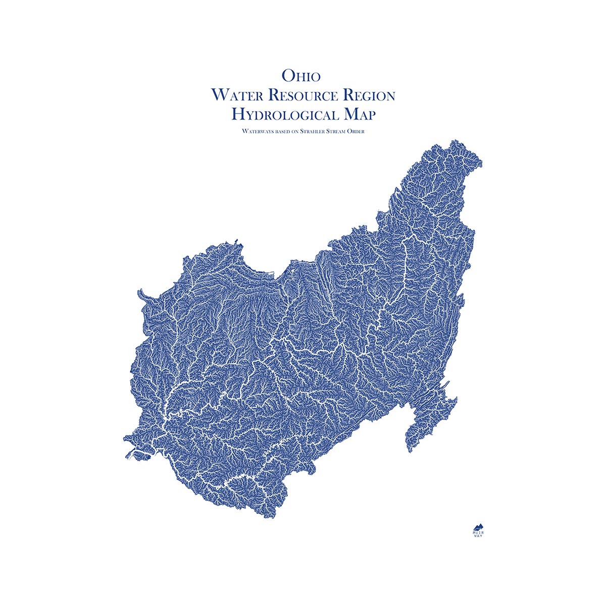 Ohio Regional Hydrology Map