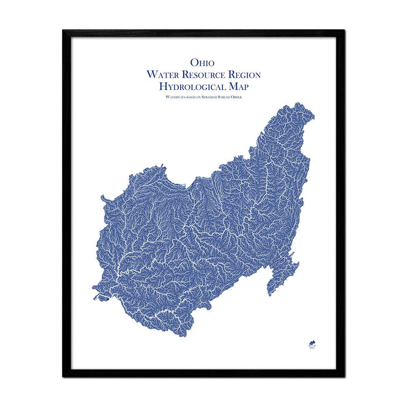 Ohio Regional Hydrological Map - Muir Way - Hydrology
