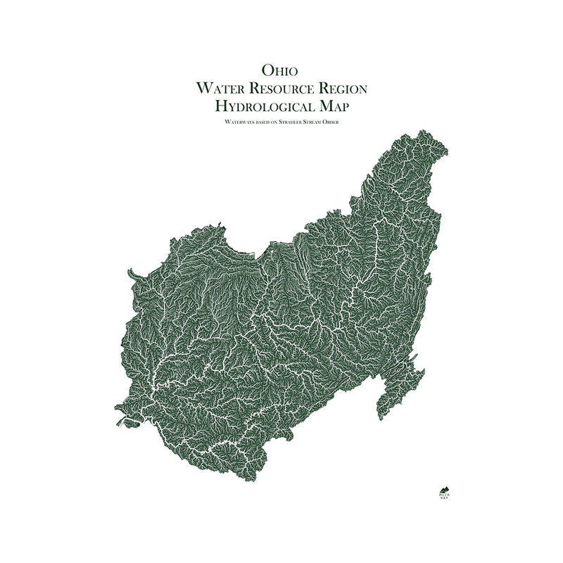 Ohio Regional Hydrological Map - Muir Way - Hydrology