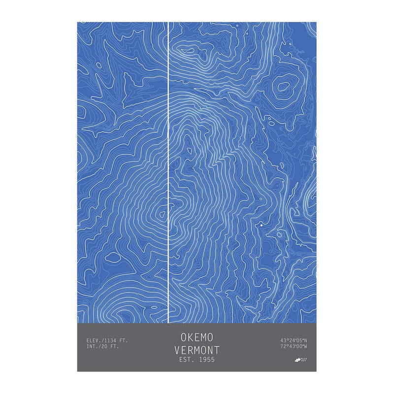 Okemo, Vermont - Muir Way - TOPO Series