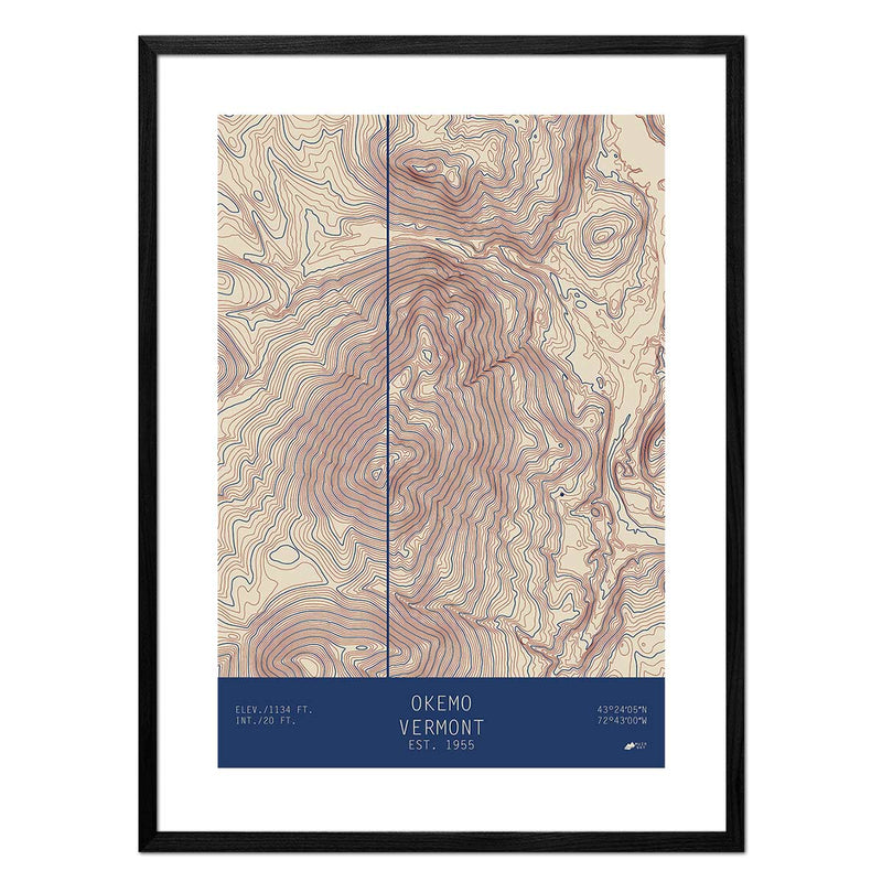 Okemo, Vermont - Muir Way - TOPO Series