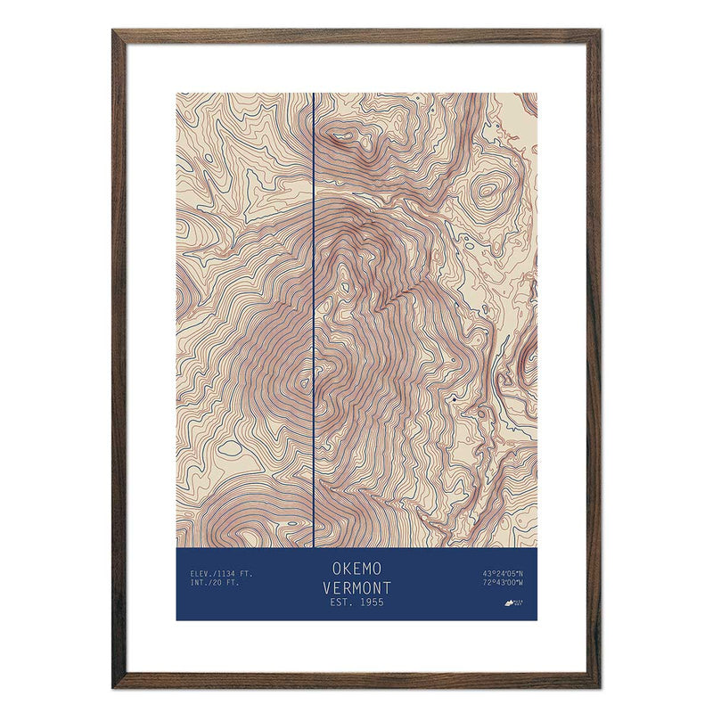 Okemo, Vermont - Muir Way - TOPO Series