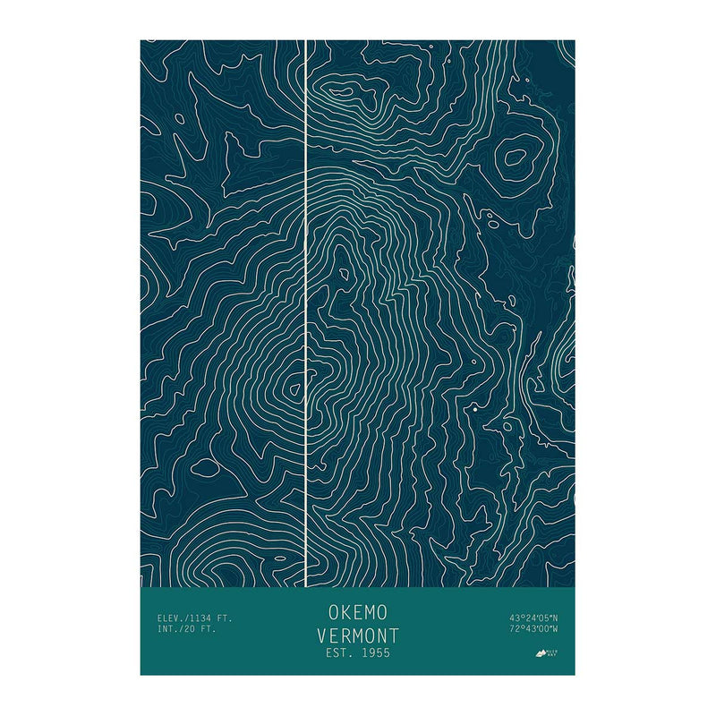 Okemo, Vermont - Muir Way - TOPO Series