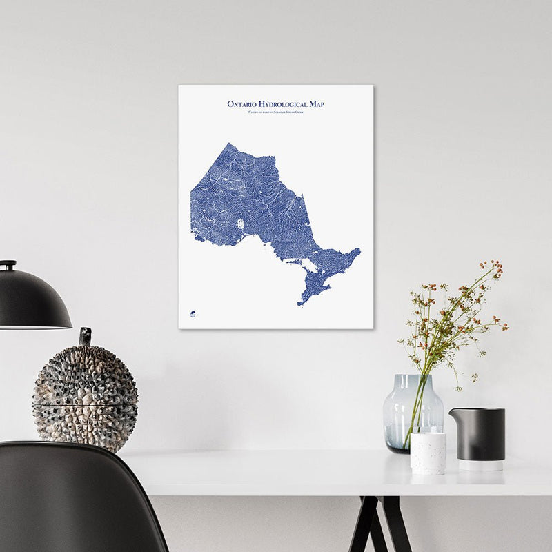 Ontario Hydrological Map - Muir Way - Hydrology