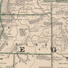 Oregon 1883 Map