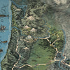 Oregon Trail Map 1932