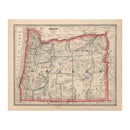 Oregon 1883 Map – Muir Way