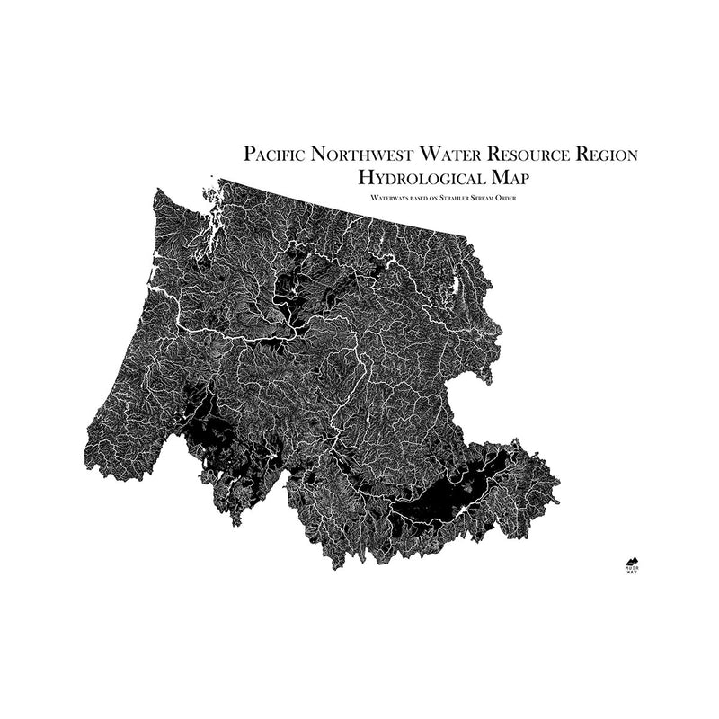 Pacific Northwest Regional Hydrological Map - Muir Way - Hydrology