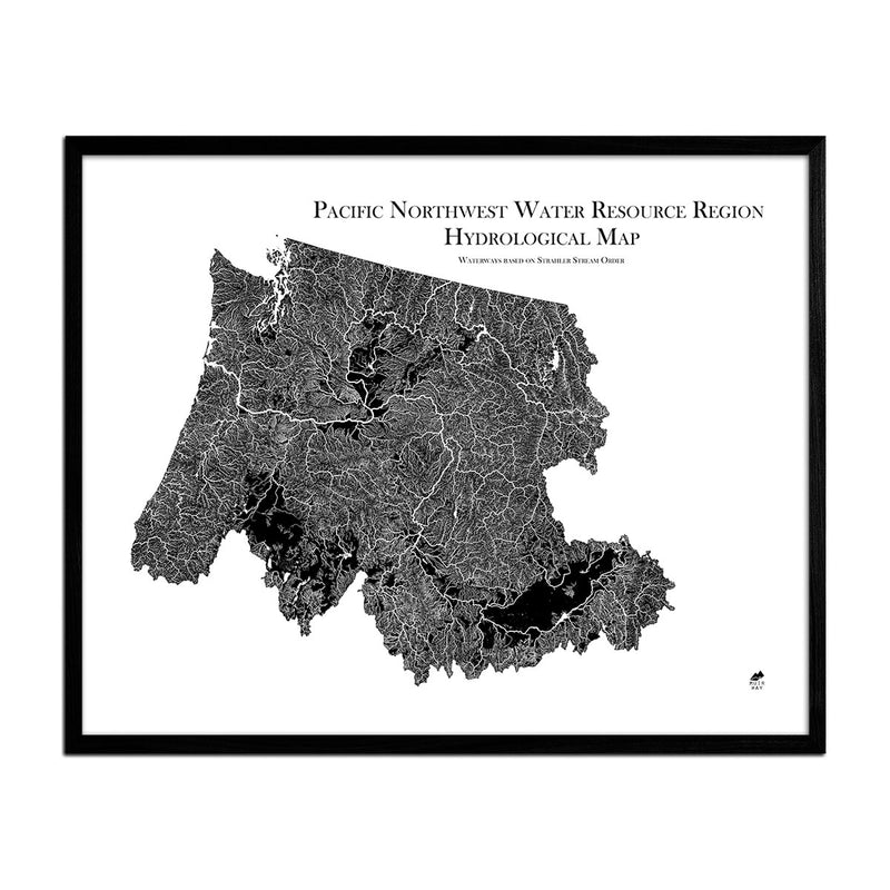 Pacific Northwest Regional Hydrological Map - Muir Way - Hydrology