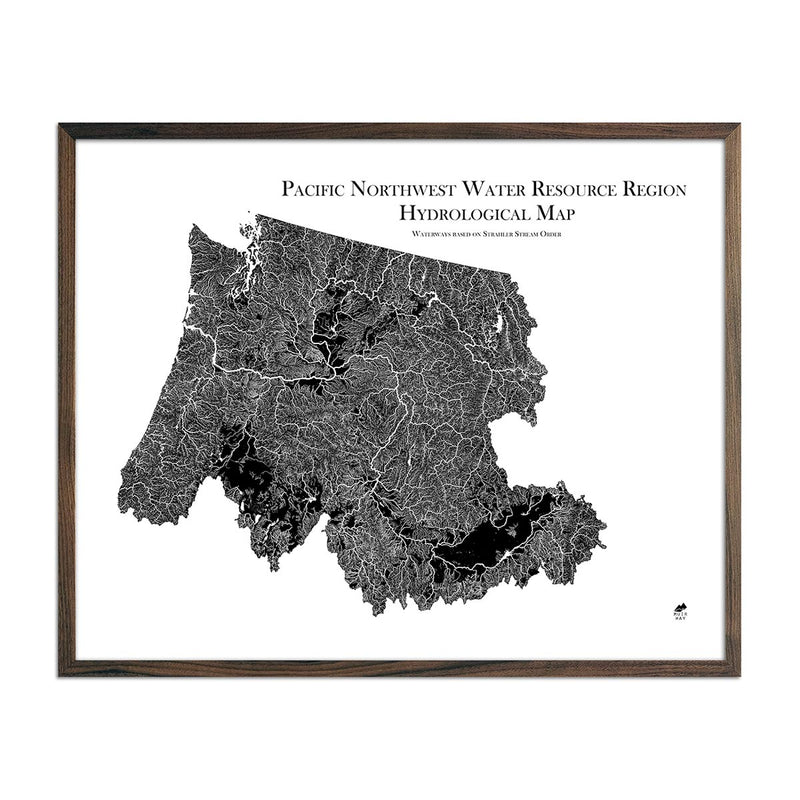 Pacific Northwest Regional Hydrological Map - Muir Way - Hydrology