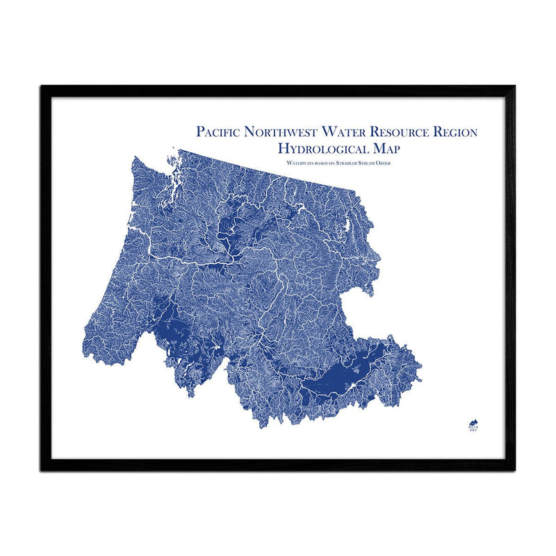 Pacific Northwest Regional Hydrological Map - Muir Way - Hydrology