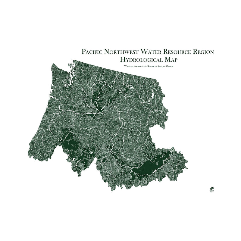 Pacific Northwest Regional Hydrological Map - Muir Way - Hydrology