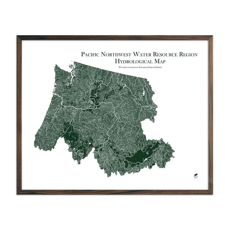 Pacific Northwest Regional Hydrological Map - Muir Way - Hydrology