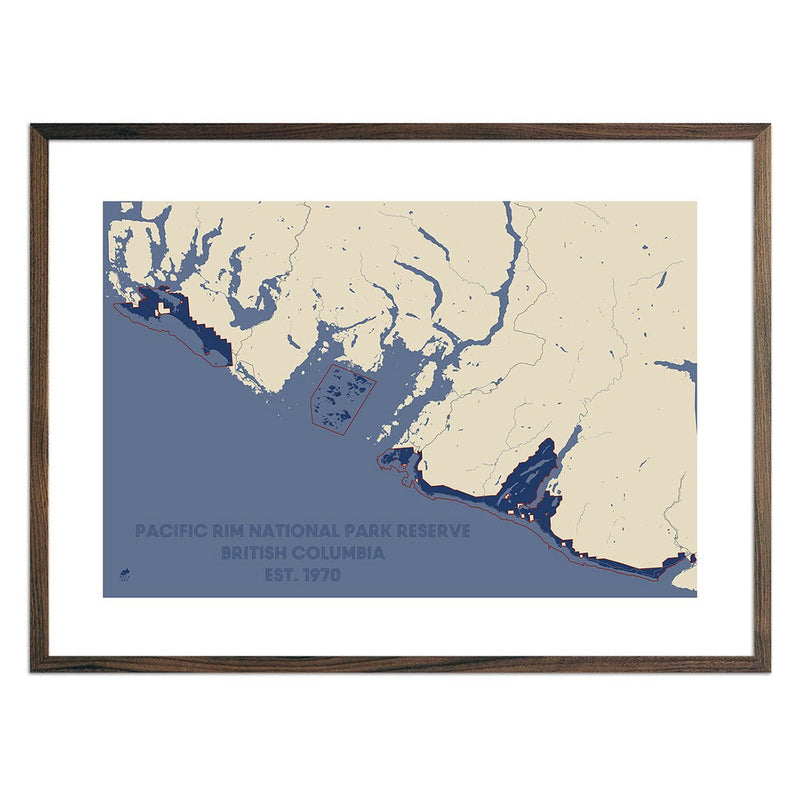 Pacific Rim National Park Reserve Map - Muir Way - National Park