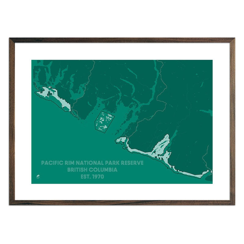 Pacific Rim National Park Reserve Map - Muir Way - National Park