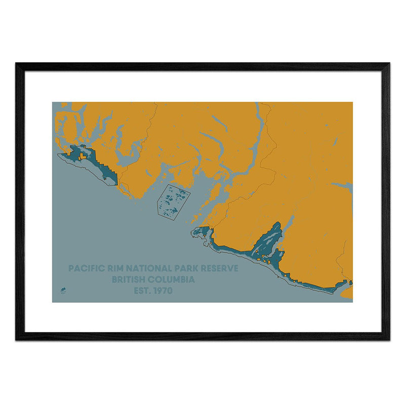 Pacific Rim National Park Reserve Map - Muir Way - National Park