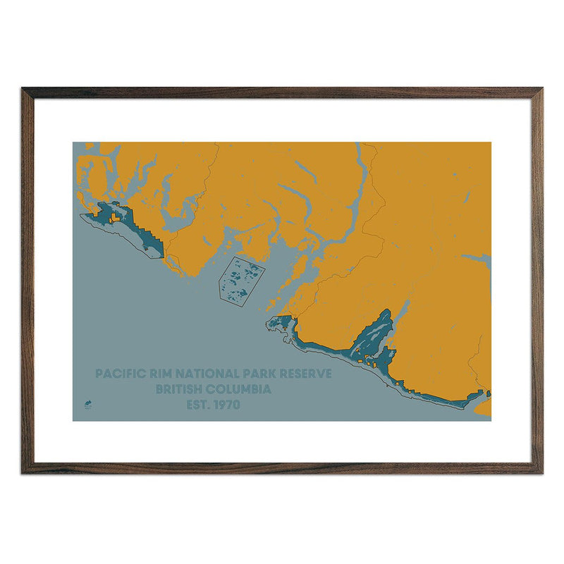 Pacific Rim National Park Reserve Map - Muir Way - National Park