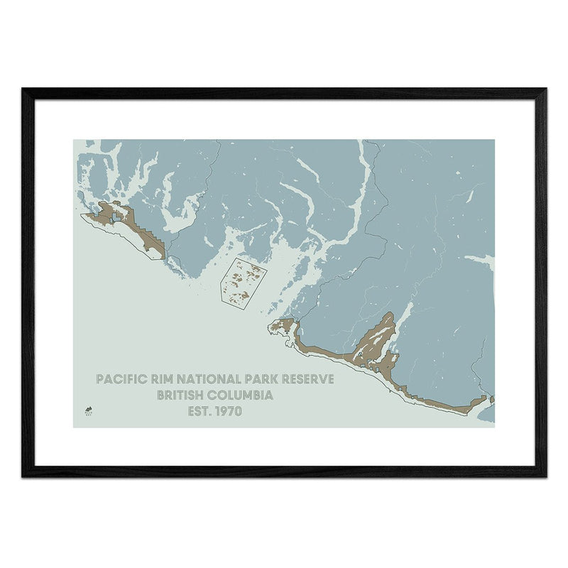 Pacific Rim National Park Reserve Map - Muir Way - National Park