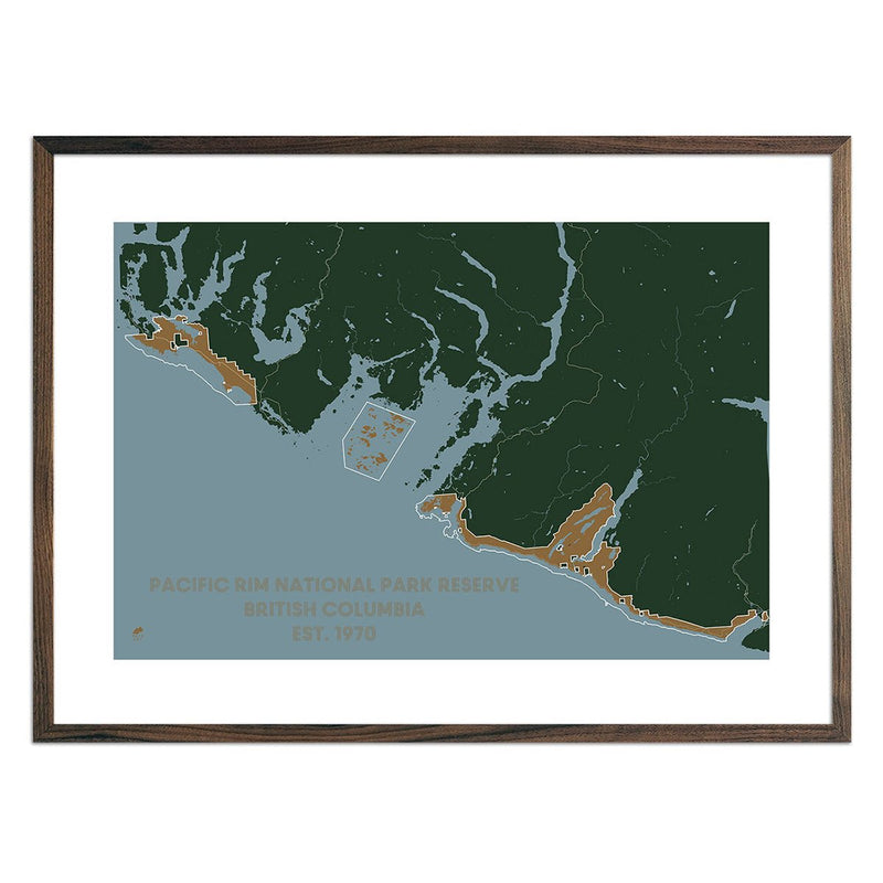 Pacific Rim National Park Reserve Map - Muir Way - National Park