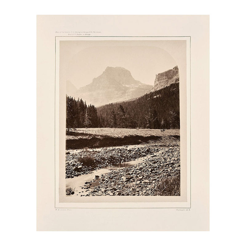 Palace Butte, Near Mount Blackmore, Yellowstone 1873 - Muir Way - Photograph