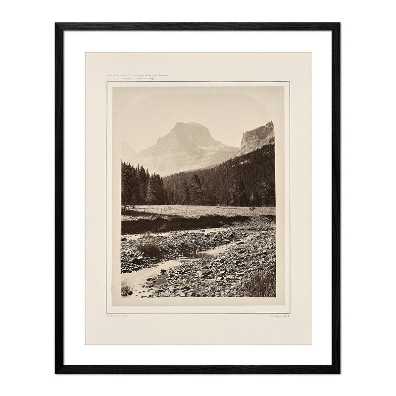 Palace Butte, Near Mount Blackmore, Yellowstone 1873 - Muir Way - Photograph