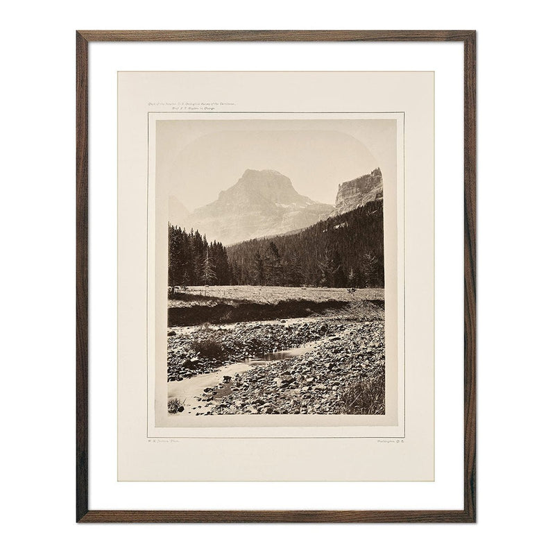 Palace Butte, Near Mount Blackmore, Yellowstone 1873 - Muir Way - Photograph