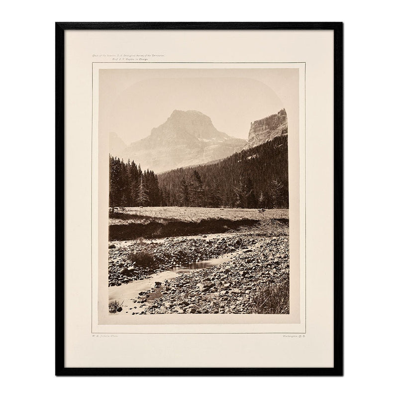 Palace Butte, Near Mount Blackmore, Yellowstone 1873 - Muir Way - Photograph