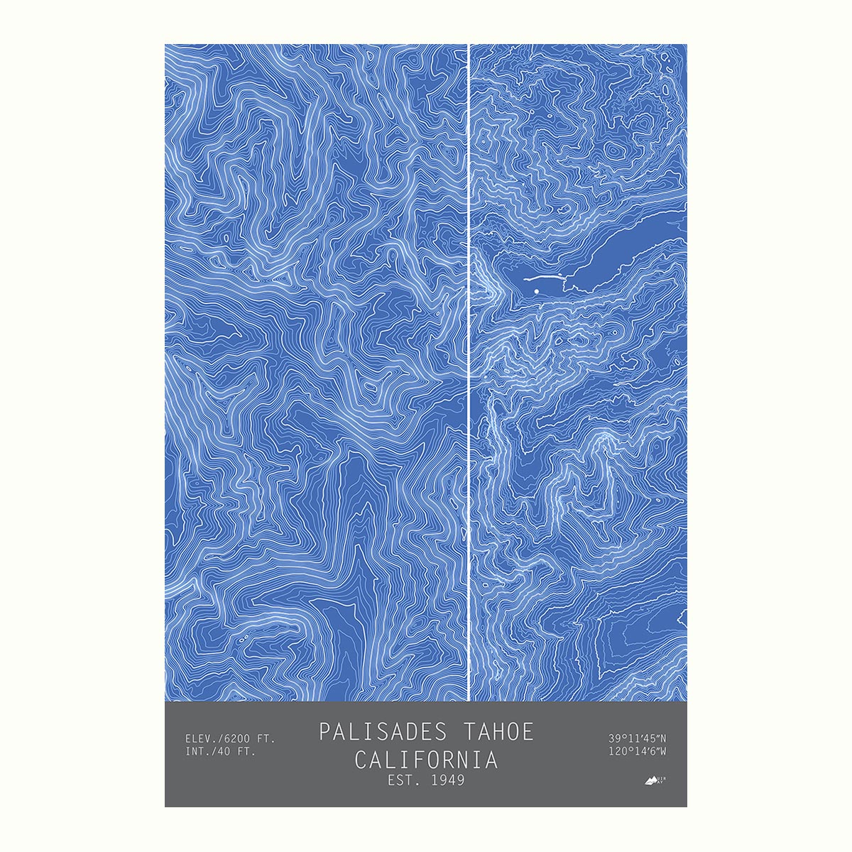 Palisades Tahoe, California - Muir Way - TOPO Series