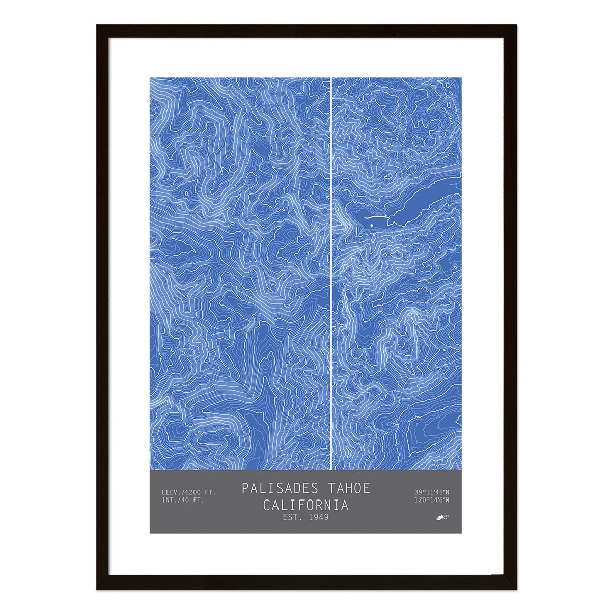 Palisades Tahoe, California - Muir Way - TOPO Series